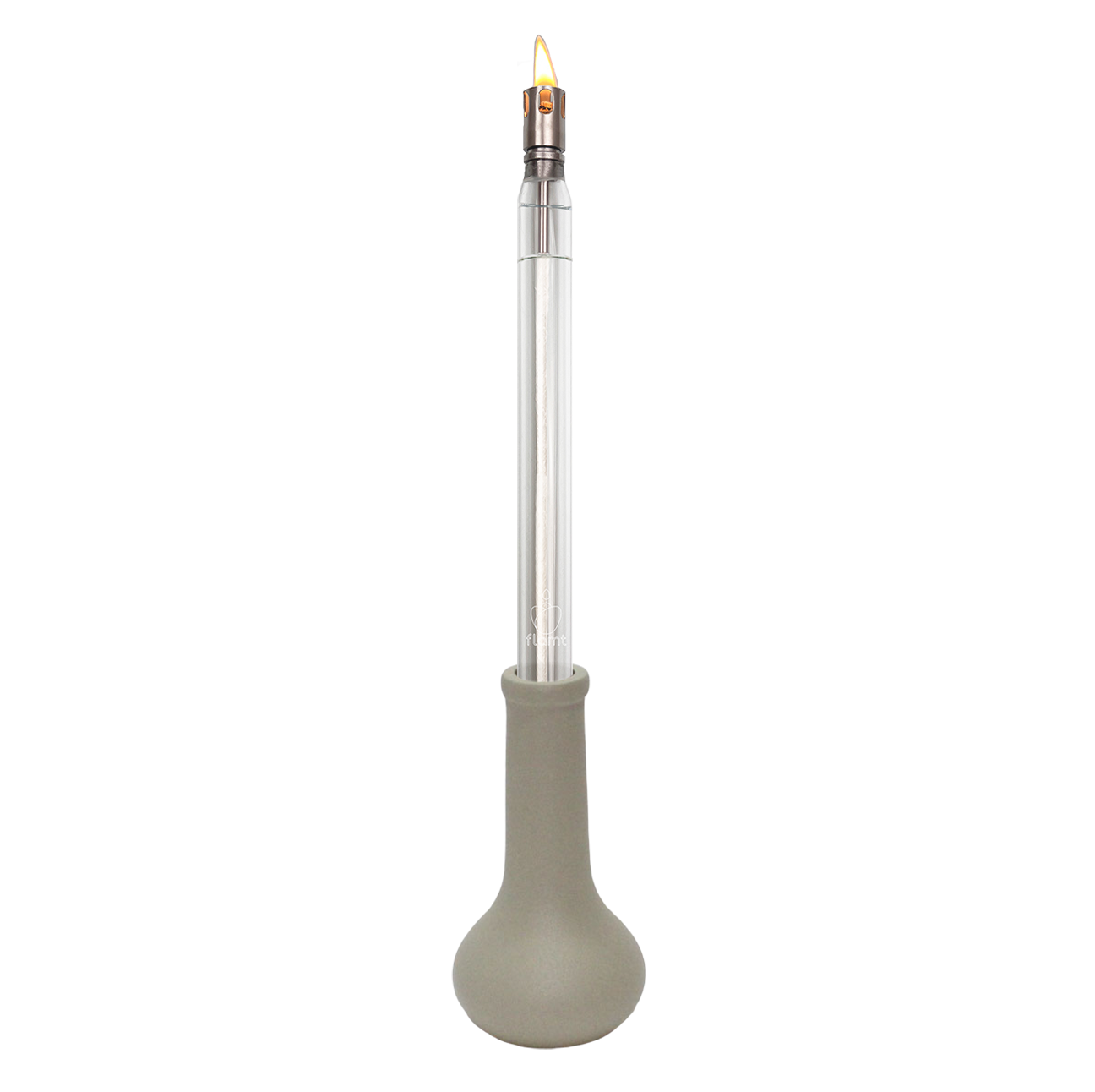 Combi Deal: Flamt Kaars 3.1 + Kandelaar Noor Beige Boa