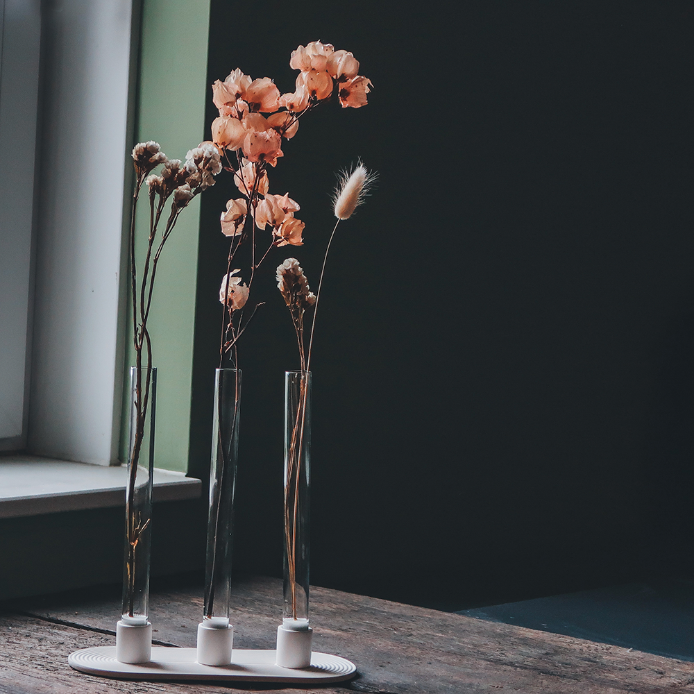 Flamt Candlestick White Triple