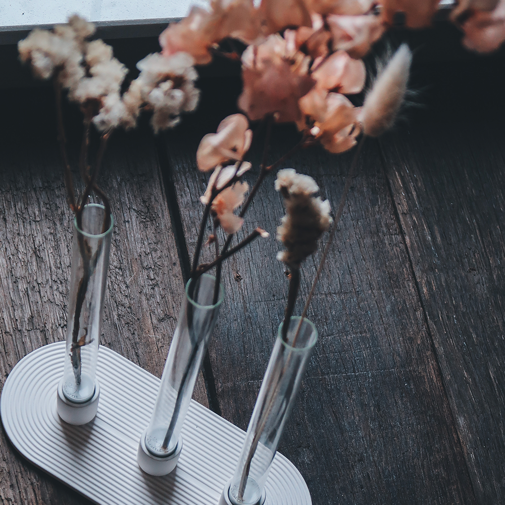Flamt Candlestick White Triple