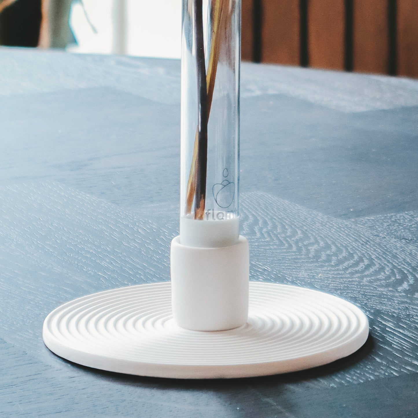 Flamt Candlestick White Single