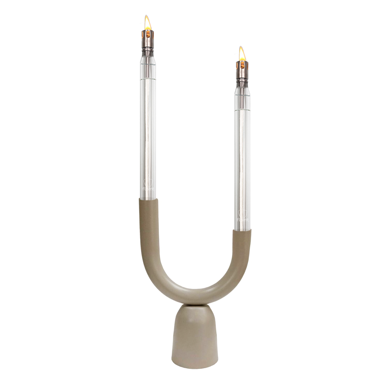 Combi Deal: Flamt Candle 3.1 + Candlestick Bodil Beige