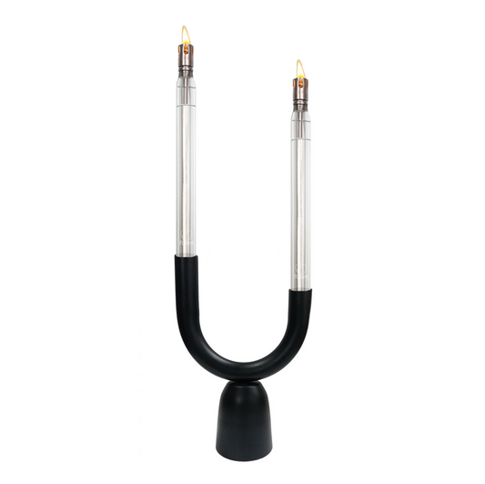 Combi Deal: Flamt Candle 3.1 + Candlestick Bodil Black