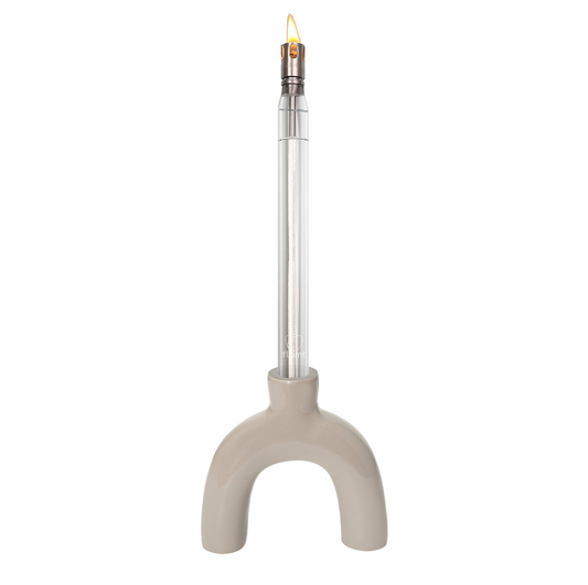 Combi Deal: Flamt Candle 3.1 + Candlestick Fay Taupe