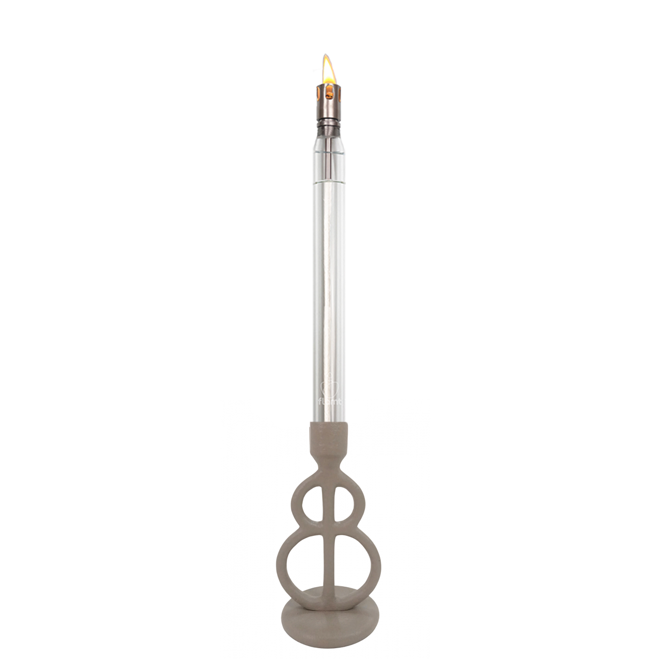Combi Deal: Flamt Candle 3.1 + Gaia Taupe Candlestick