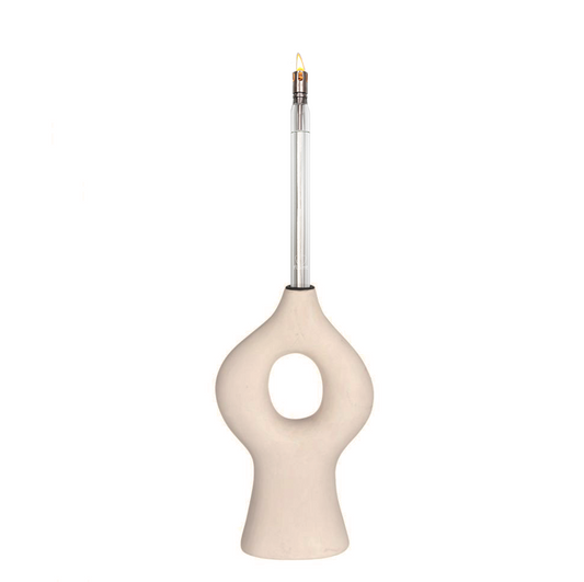 Combi Deal: Flamt Kaars 3.1 + Kandelaar Indra Zand