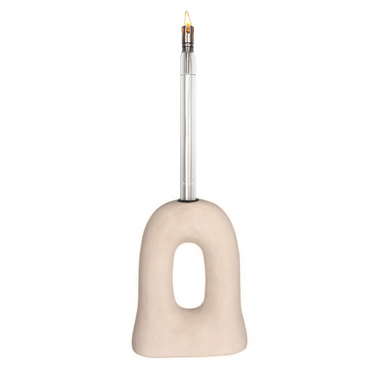 Combi Deal: Flamt Candle 3.1 + Candlestick Ivy Sand