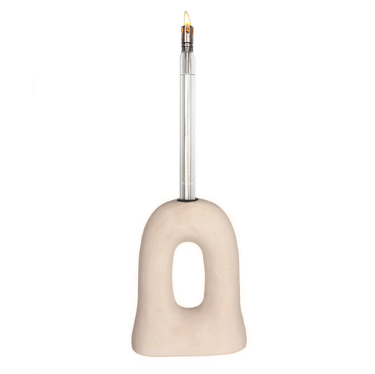 Combi Deal: Flamt Kaars 3.1 + Kandelaar Ivy Zand