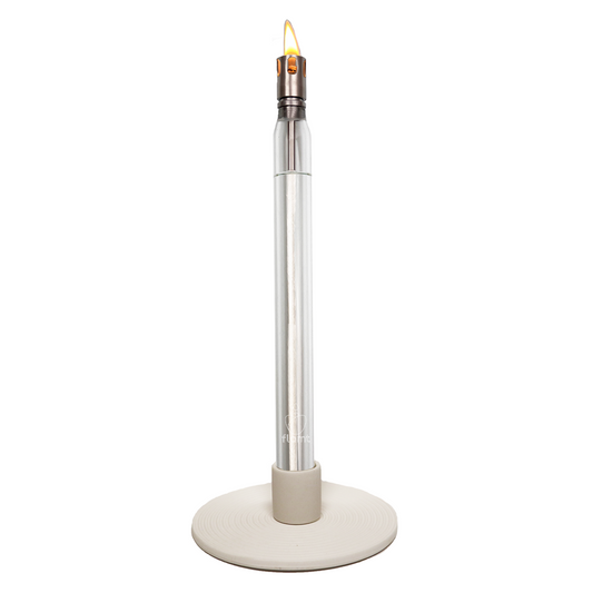 Combi Deal: Flamt Candle 3.1 + Candlestick White Single