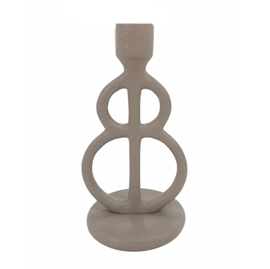 Candlestick Gaia Taupe