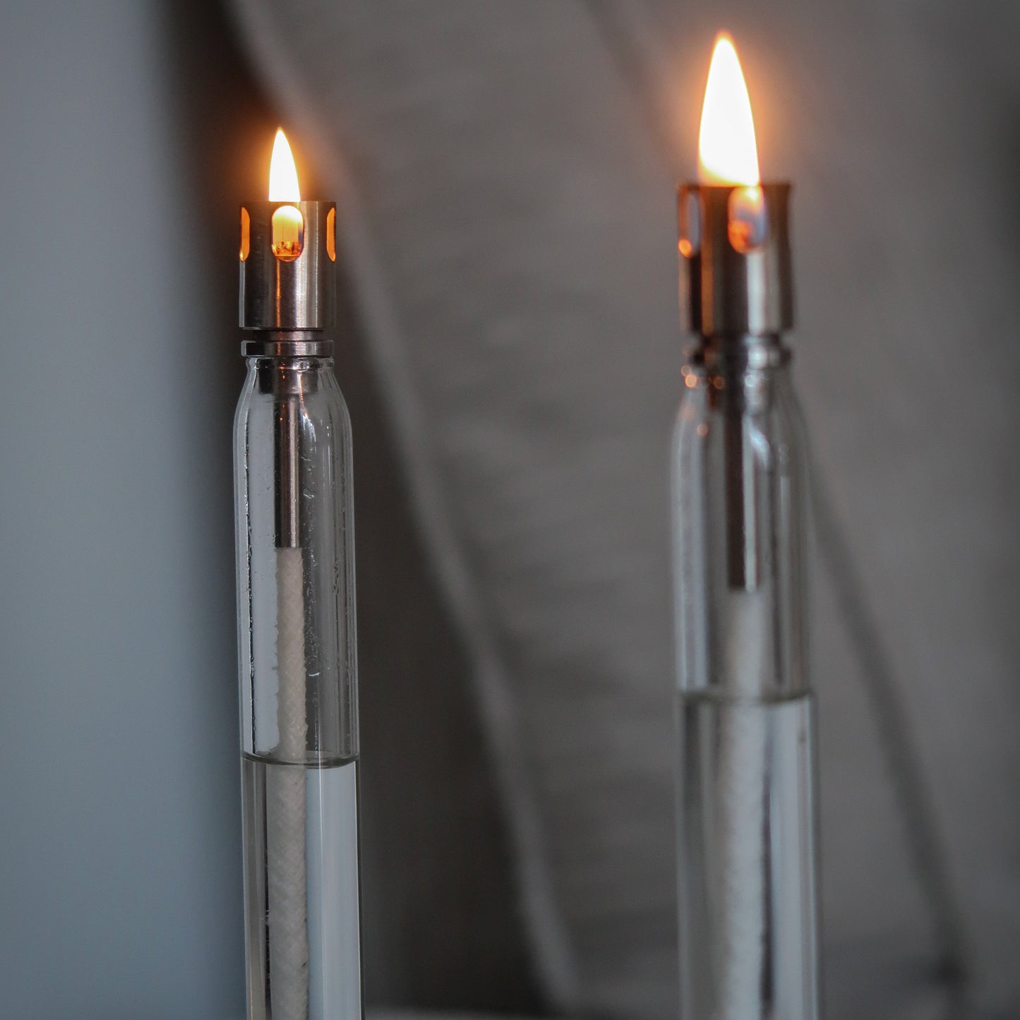Combi Deal: Flamt Candle Triple 3.1 + Candlestick Charcoal Black Triple