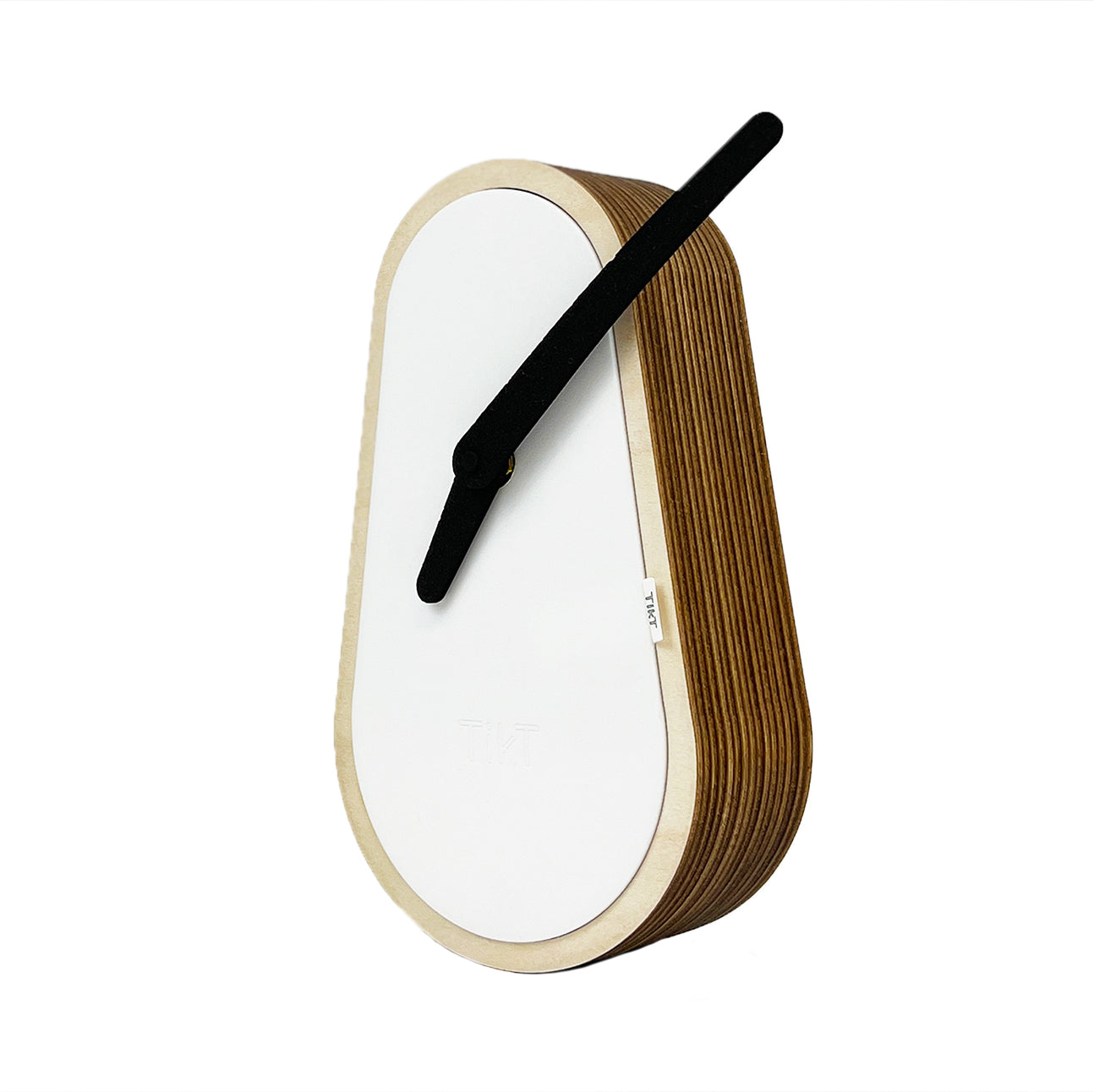 Flamt TiKT Table Clock - Wood White